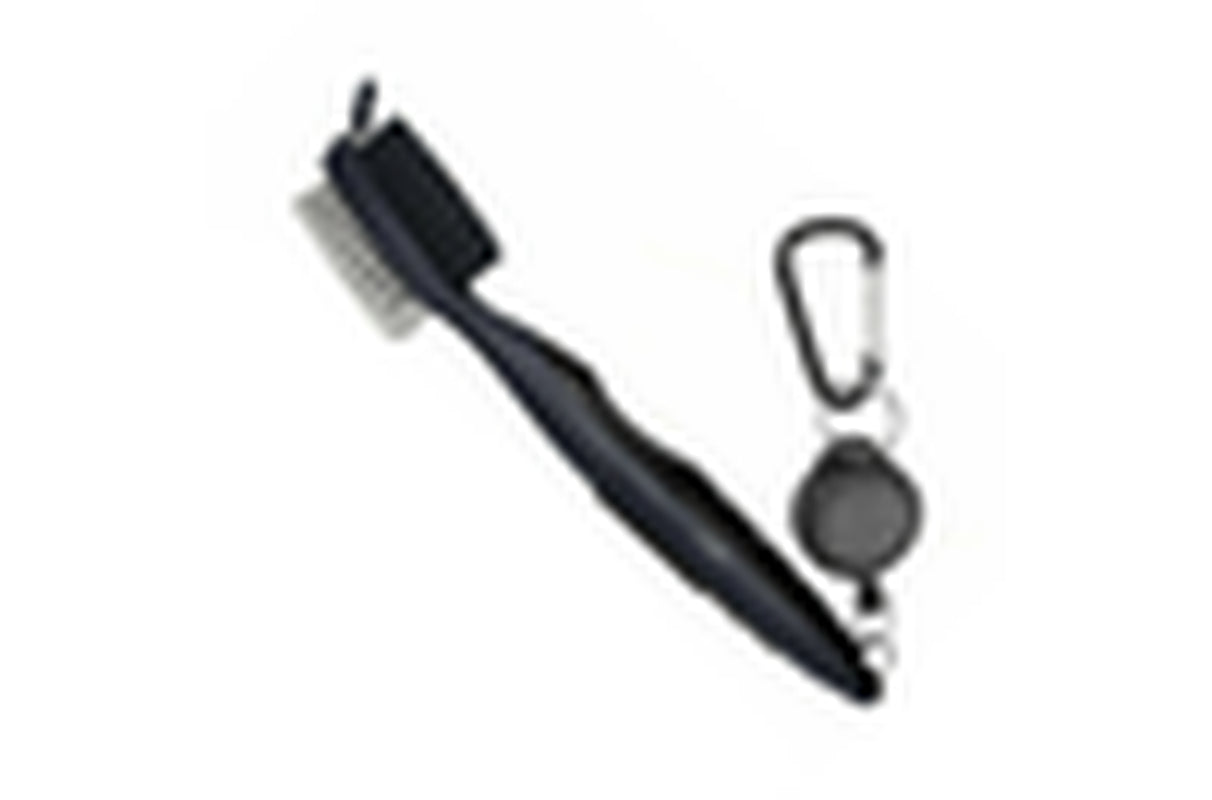Golf Club Reel Groove Retractable Cleaning Brush