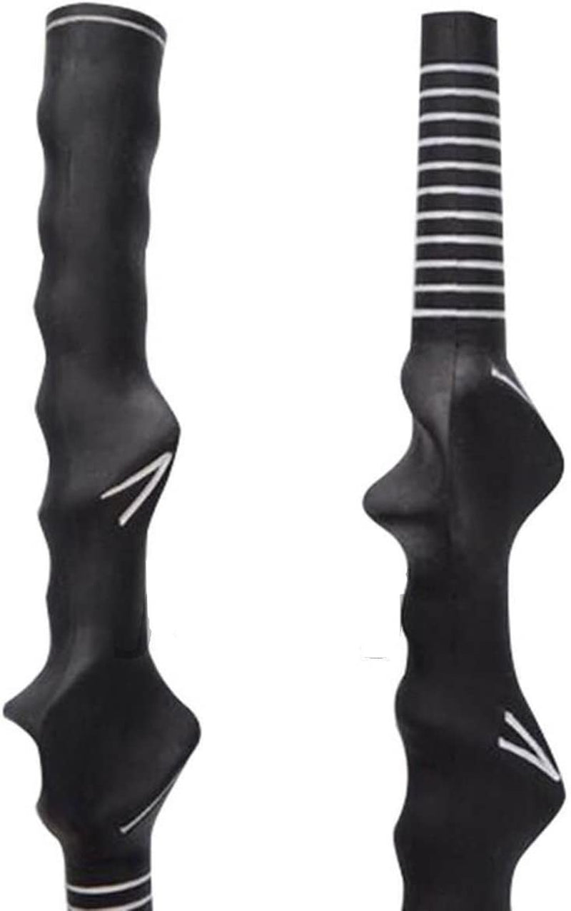 Right-Handed Golf Swing Training Grip Trainer, Black