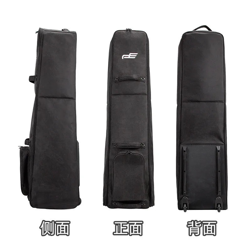 Light Weight Golf Club Travel Bag Cover Waterproof with Wheels Portable Foldable Oxford Aviation Bag Cover HKB002