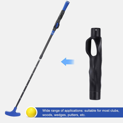 2 Pack Golf Grip Trainer Attachment for Improving Hand Positioning on Golf Club Right Handed Golf Swing Trainer for Kids and Woman Beginner Learn Correct Grip Posture