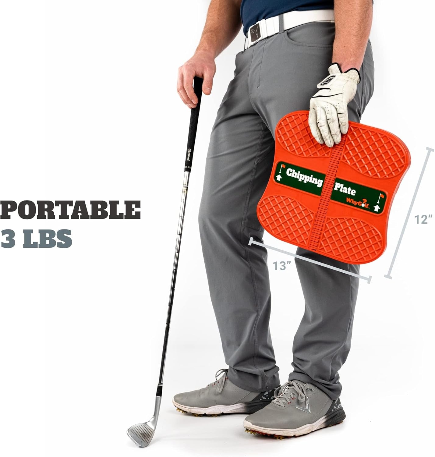 Pressure Plate for Improved Golf Game | Weight Shift Balance Board | Golf Teaching & Training Aid for Club Practice Equipment