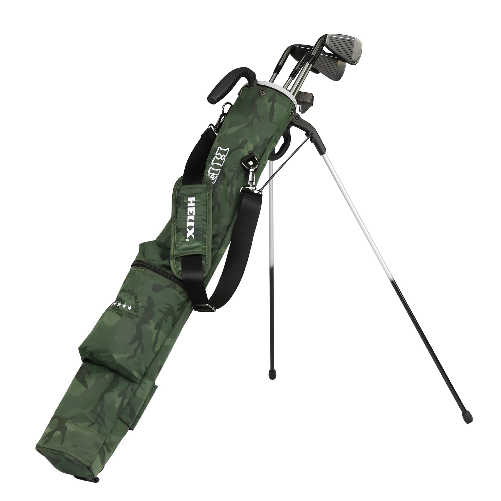 Sunday Golf Bag with Stand, Lightweight Easy Carry Golf Stand Bag with Shoulder Strap, Practice Ranger Sunday Bag for Men