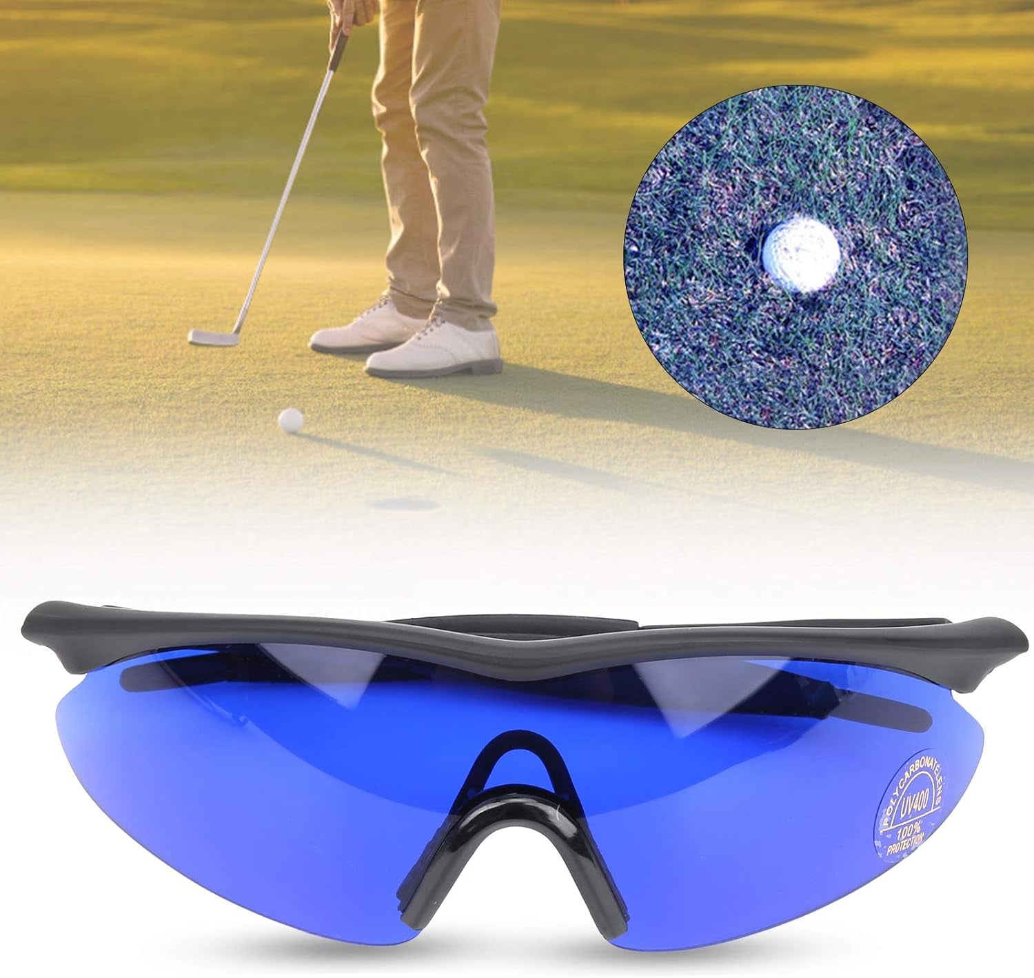 Golf Ball Finder, Golf Ball Finder Glasses, Firm Durable for Friend Home Office Company