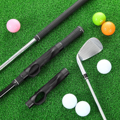 4 Pcs Golf Grip Trainer Attachment for Improving Hand Positioning Golf Club Grip Trainer Golf Training Equipment Right Handed Golf Swing Trainer for Beginner Correct Grip Posture