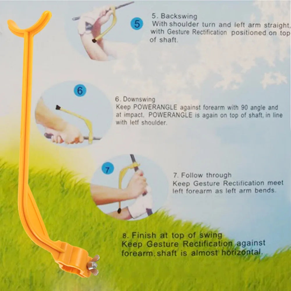 Practice Guide Golf Swing Trainer Beginner Alignment Golf Clubs Gesture Correct Wrist Training Aids Tools Golf Accessories