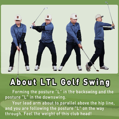 Golf Swing Training Elbow Brace, Straight and Turn Arm Golf Swing Trainer Golf Swing Trainer, Perfect for Amend Chicken Wings and Correction Brace of Golf Swing