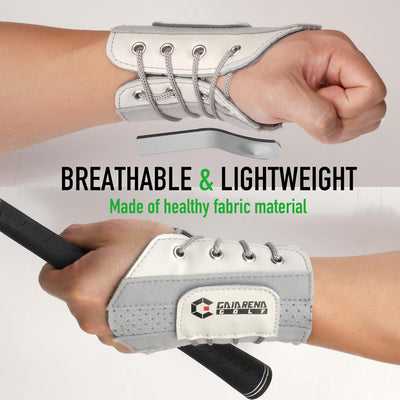 olf Wrist Brace Wrist Hinge Swing Aid, Efficient Golf Swing Training Equipment Wrist Hinge Trainer to Correct Wrist Angle & Develop Muscle Memory for Golf Beginners