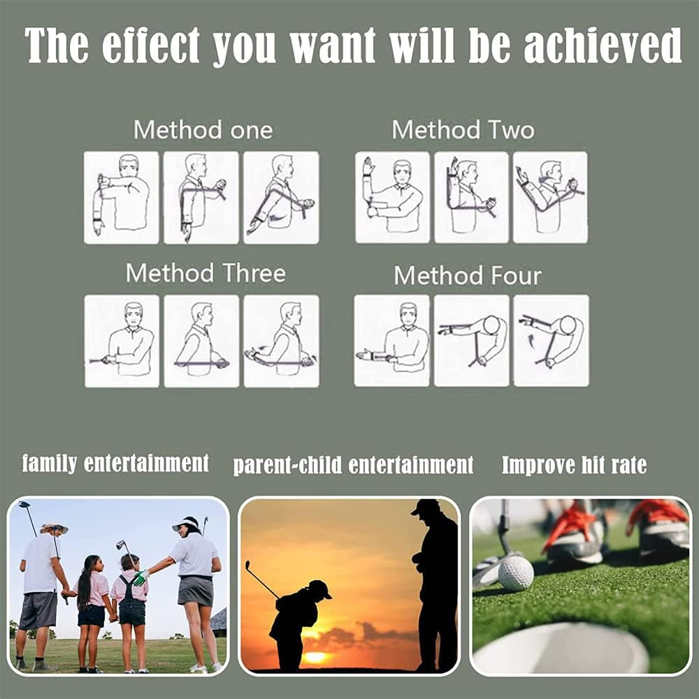 Swing Pro plus Golf Swing Motion Trainer,Golf Swing Training Aid,Golf Spinner Swing Trainer,Golf Swing Posture Corrector Training Equipment