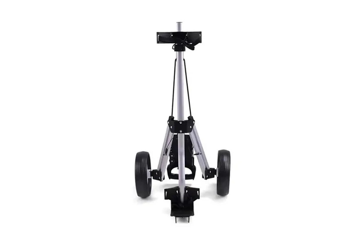 Prostrike Aluminium Golf Bag Trolley Push Cart Folding Scorecard with Phone Holder