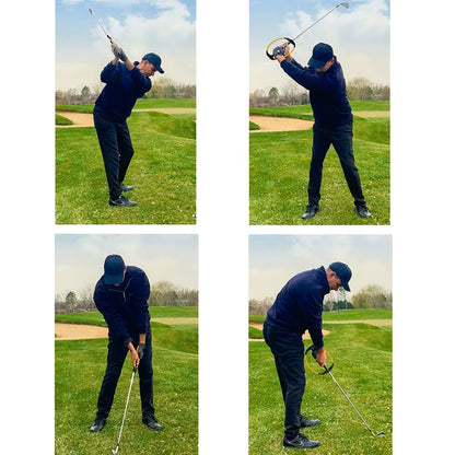Golf Swing Trainer Exercises Plane Corrector Gesture Golf Swing Posture Correction Durable Golf Swing Training Aids