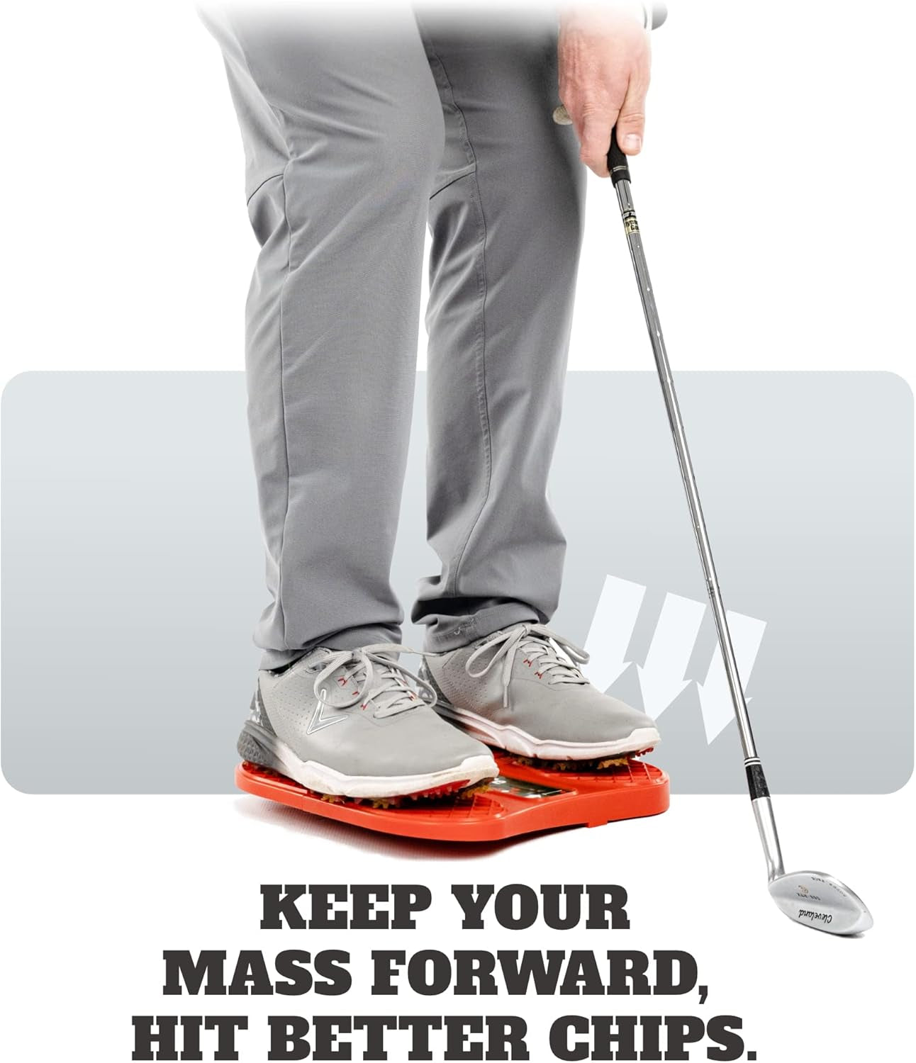 Pressure Plate for Improved Golf Game | Weight Shift Balance Board | Golf Teaching & Training Aid for Club Practice Equipment