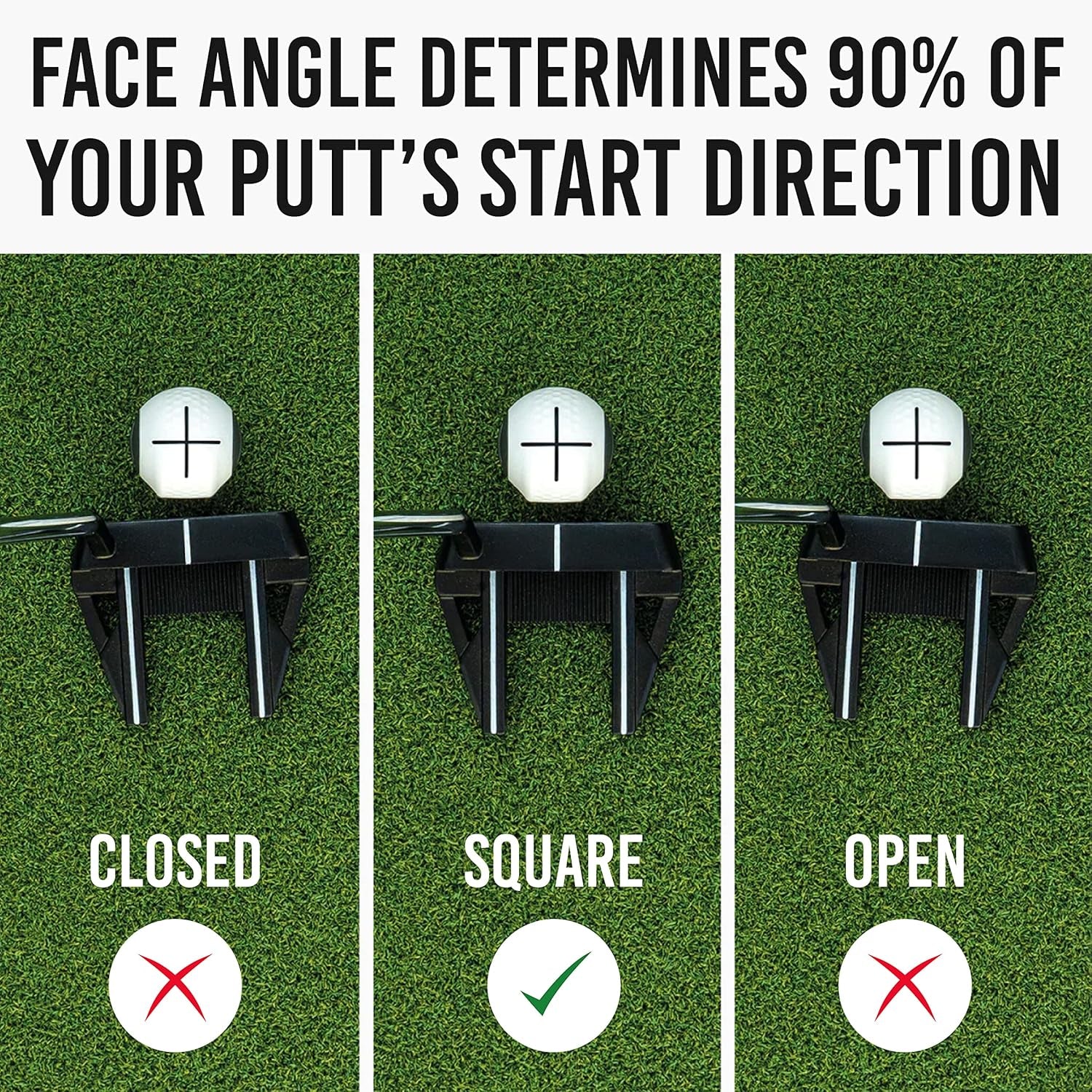 Devil Ball Face Angle Trainer - Perfect Your Putting