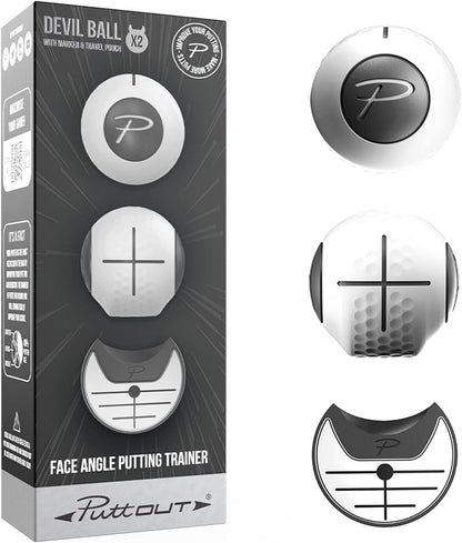 Devil Ball Face Angle Trainer - Perfect Your Putting