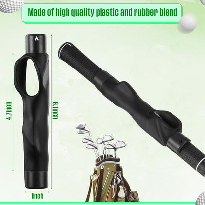 4 Pcs Golf Grip Trainer Attachment for Improving Hand Positioning Golf Club Grip Trainer Golf Training Equipment Right Handed Golf Swing Trainer for Beginner Correct Grip Posture