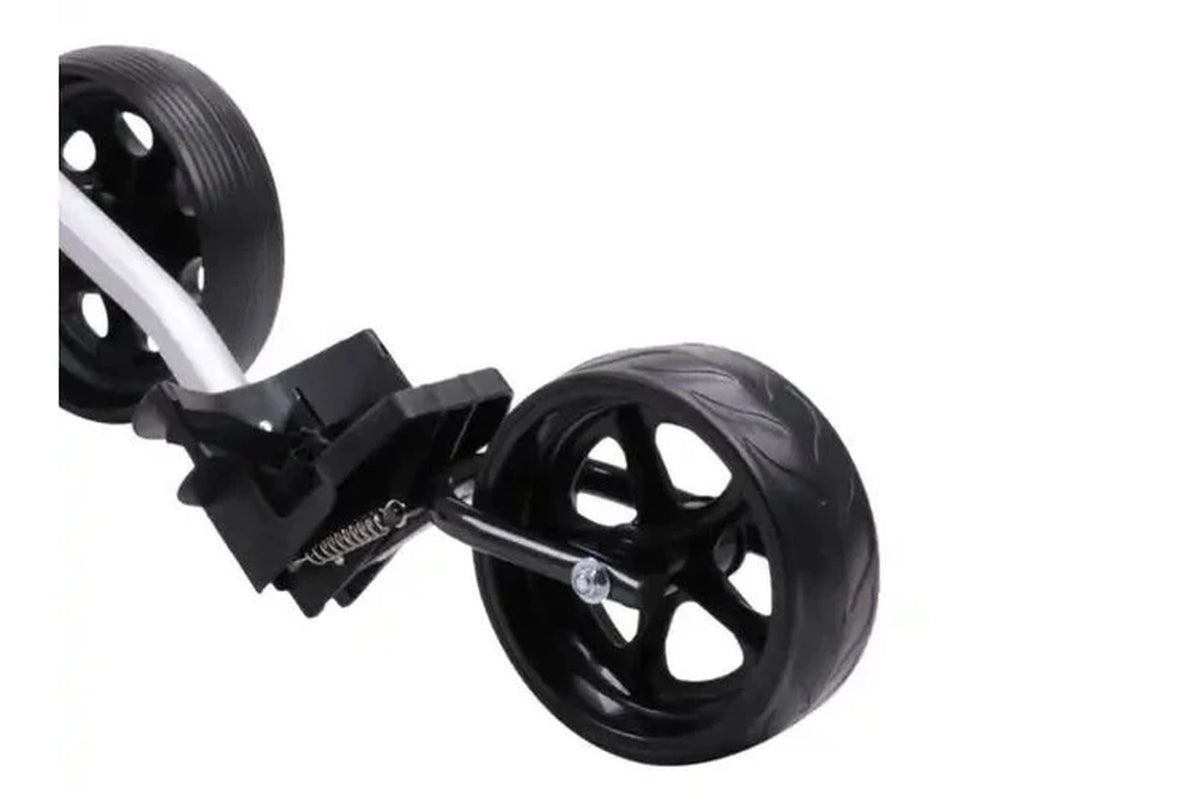 Prostrike Aluminium Golf Bag Trolley Push Cart Folding Scorecard with Phone Holder